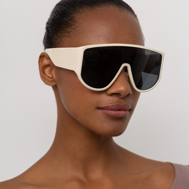 Nerina Oversized Shield Sunglasses for Women and Men