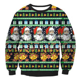 Black Santa Fair Isle