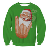 Green Rock On Santa