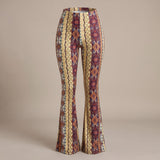 Gold Burgundy Tribal