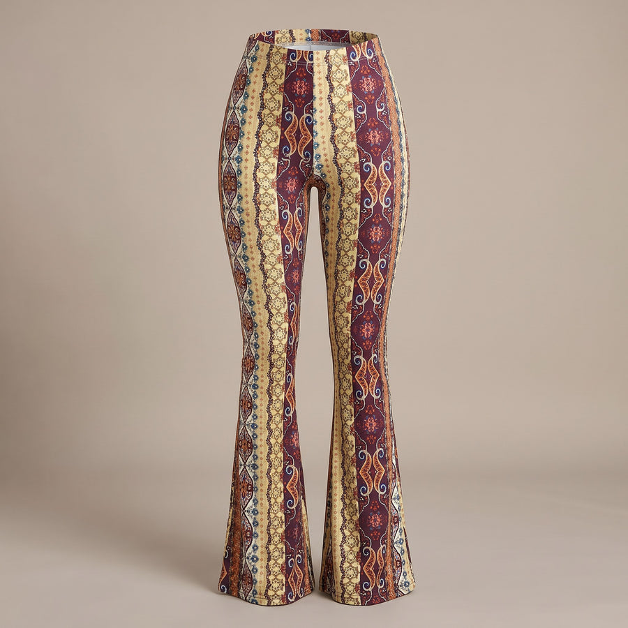 Gold Burgundy Tribal