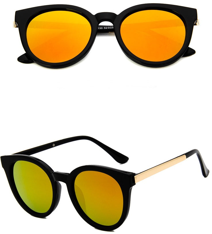 Calliope Mirrored Cat Eye Sunglasses for Women
