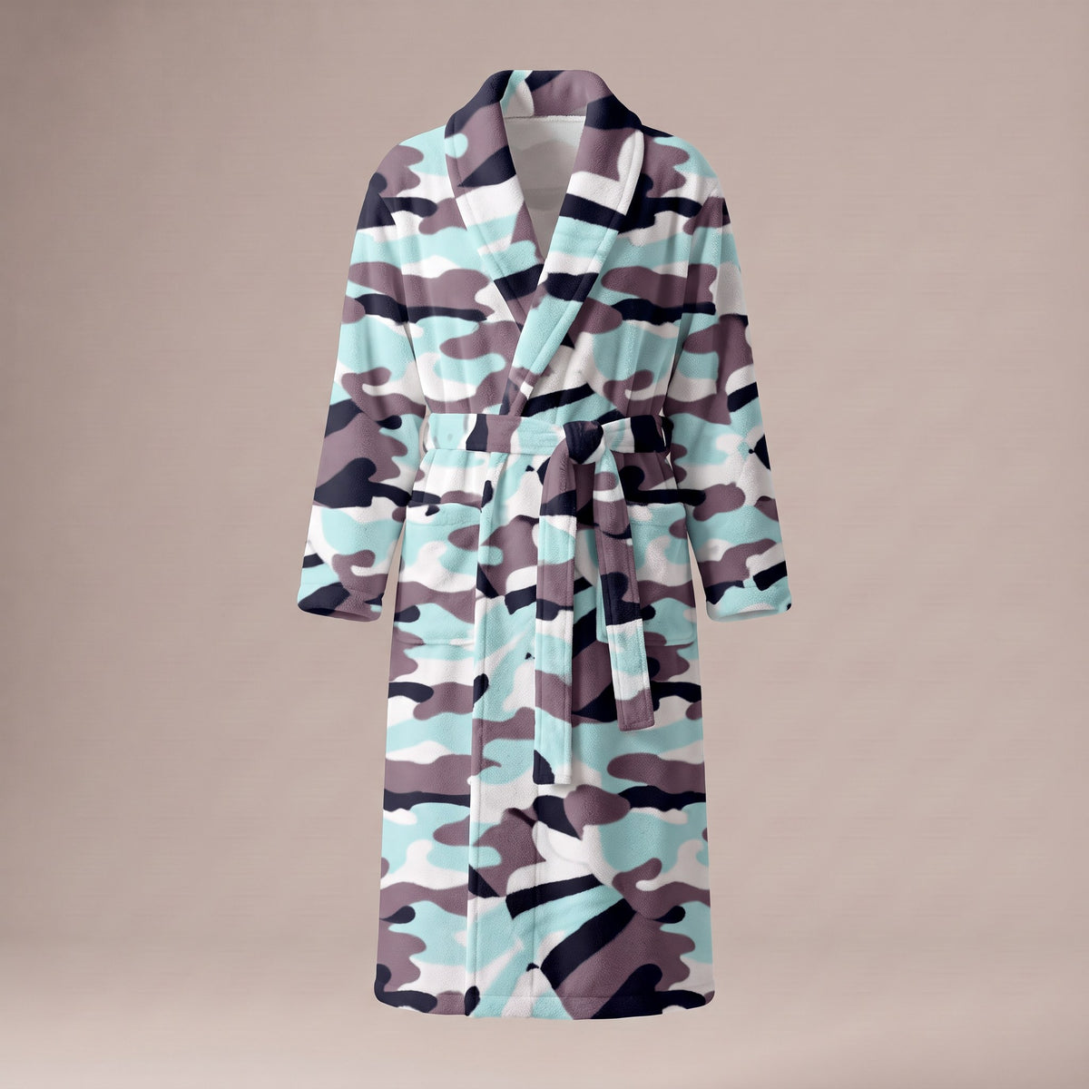 Elodie bathrobe, Men's Camo, front