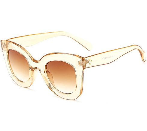 Melania Oversized Cat Eye Gradient Sunglasses for Women