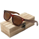 Brown Frame Brown Lens with Wood Box