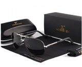Gray Frame Black Lens