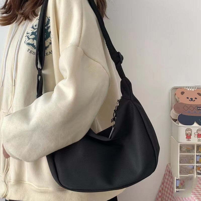 Bettina Waffle Weave Dumpling Crossbody Bag for Women