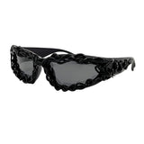 Black Frame Black Lens