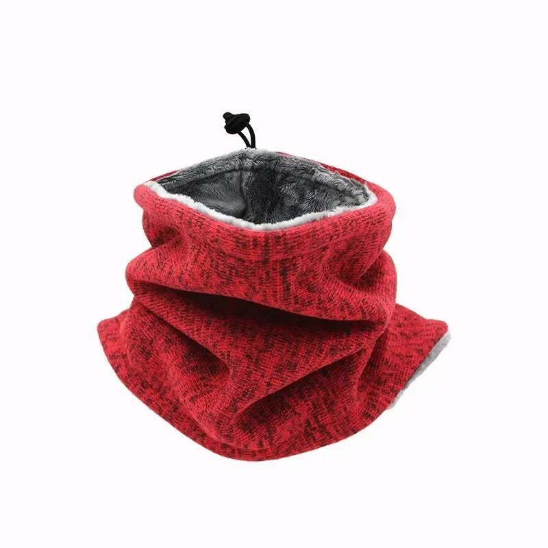 Guido Fleece Lined Neck Gaiter for Women and Men - Red