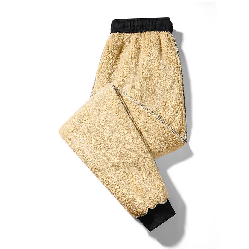 Ubaldo Sherpa Lined Fleece Jogger Sweatpants for Men - alternate view