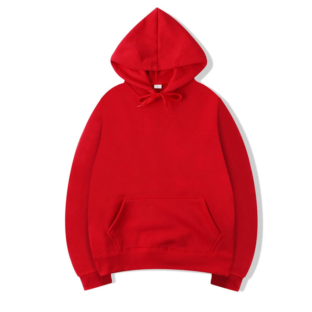 Alessio Classic Pullover Hoodie for Men in red
