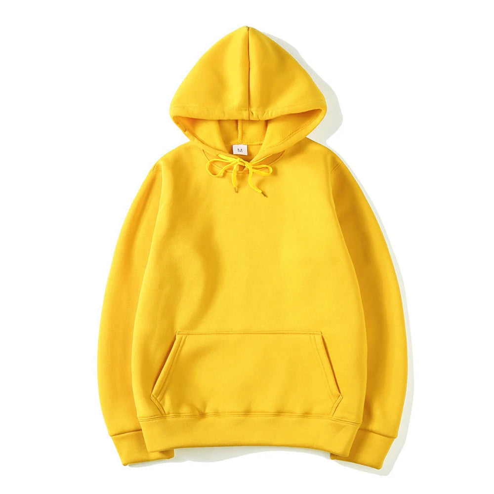 Alessio Classic Pullover Hoodie for Men in yellow