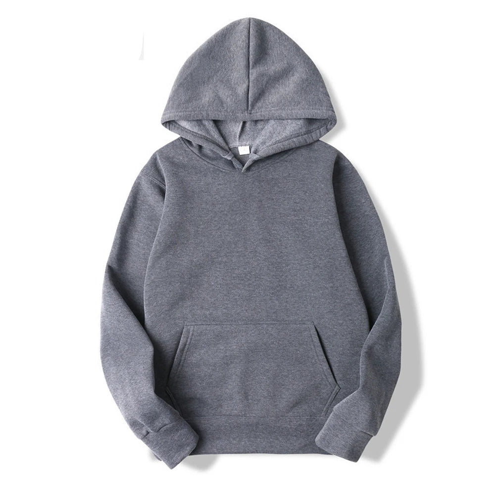 Alessio Classic Pullover Hoodie for Men in dark gray