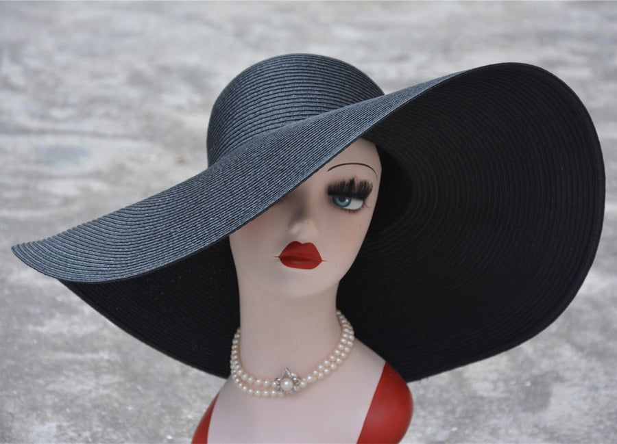 Nicoletta Wide Brim Straw Sun Hat for Women