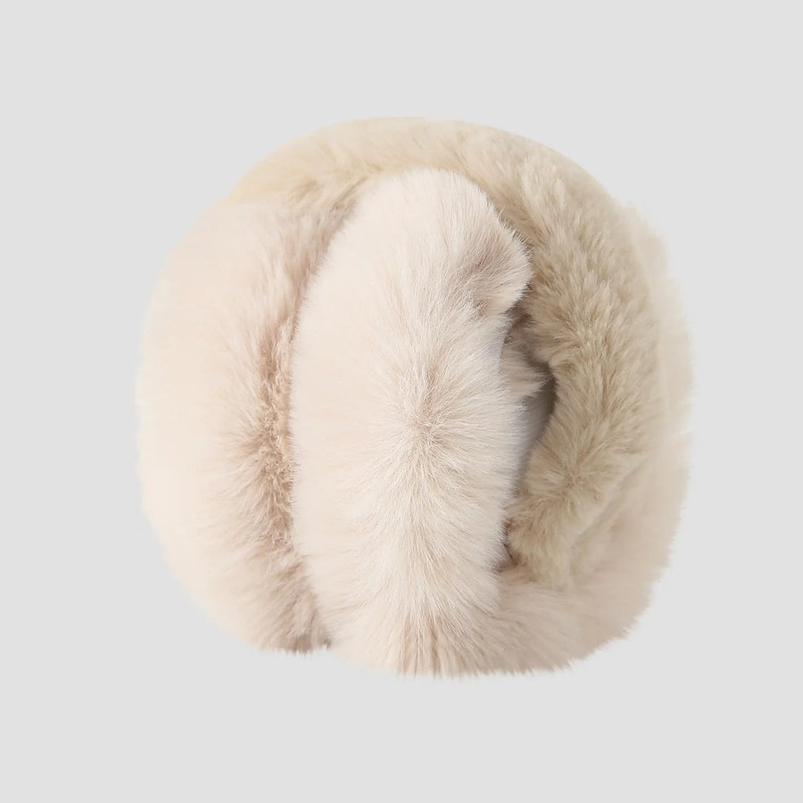Fiorenza Foldable Plush Earmuffs for Women and Men