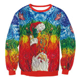 Rainbow Santa