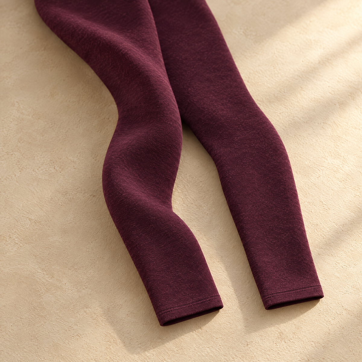 Aurora High Waisted Fleece Lined Leggings for Women - Full length.