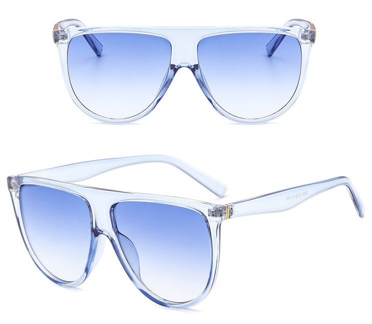Esmeralda Flat Top Gradient Sunglasses for Women and Men