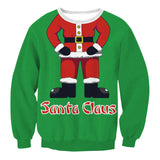 Green Santa Suit