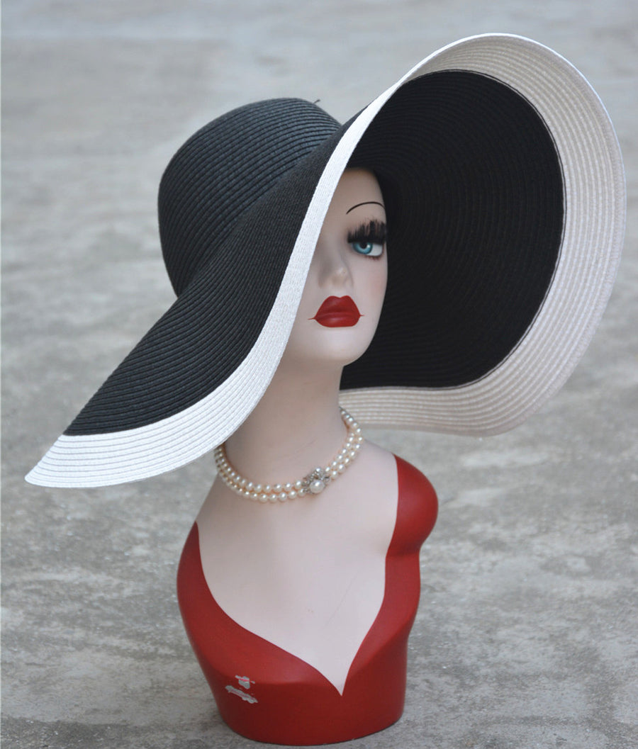Nicoletta Wide Brim Straw Sun Hat for Women