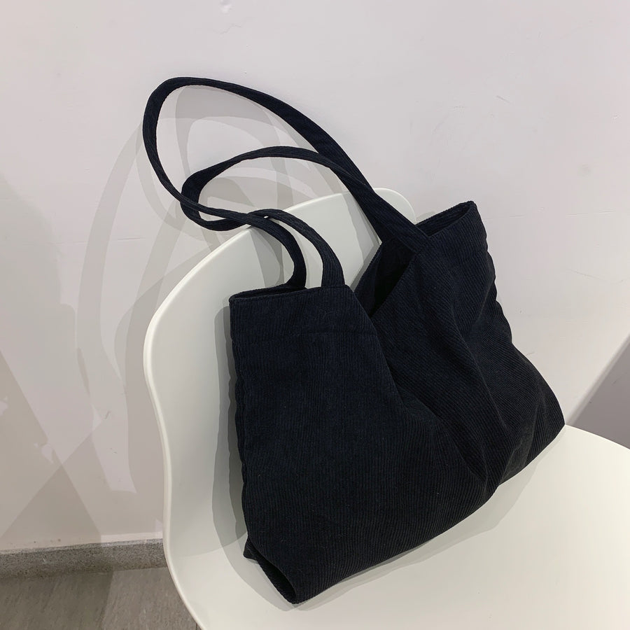 Gabriella Corduroy Tote Shoulder Bag for Women
