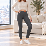 Gray Letter Print