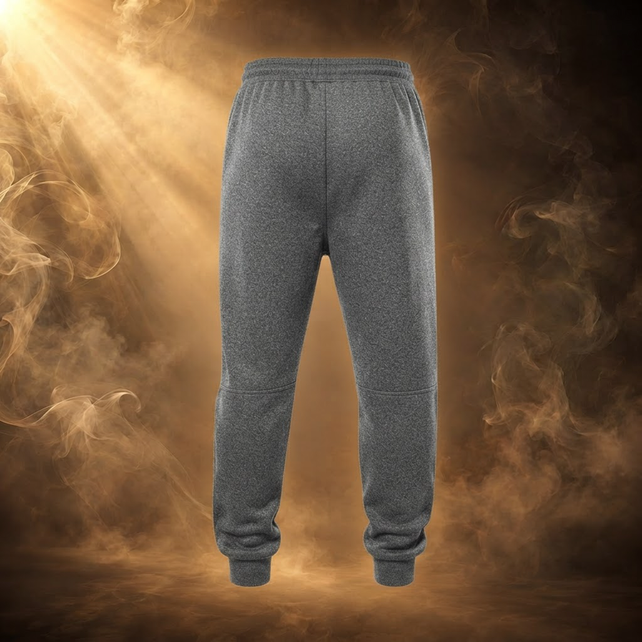 Manfredi Wool Fleece Lined Jogger Sweatpants for Men
