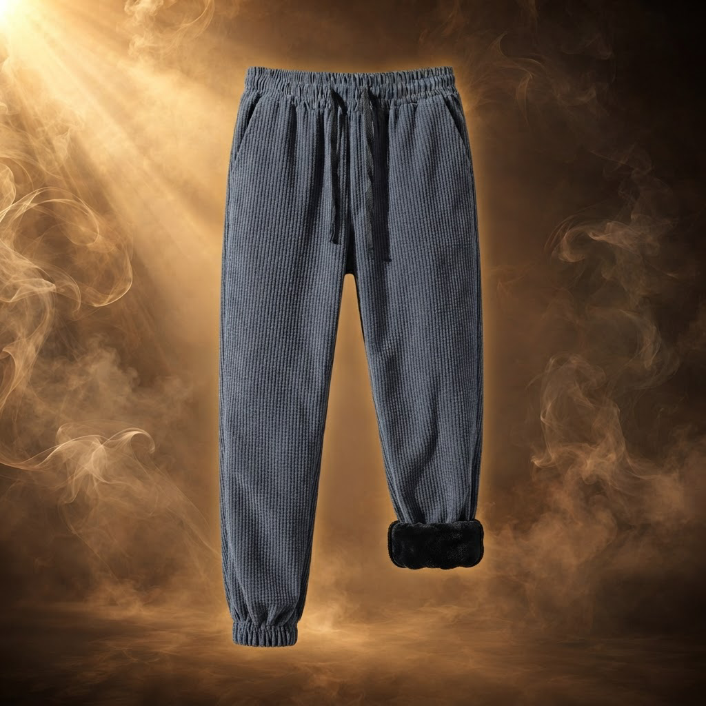 Salvatore Corduroy Jogger Sweatpants for Men - front view