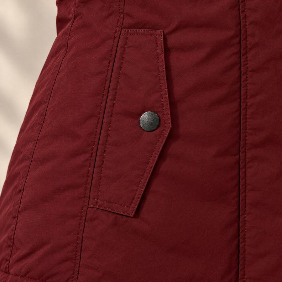 Ottavia Plush Lined Hooded Parka Jacket for Women